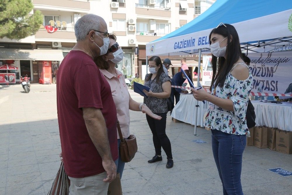 Gaziemirli derdini anlatıyor, belediye çözüm buluyor