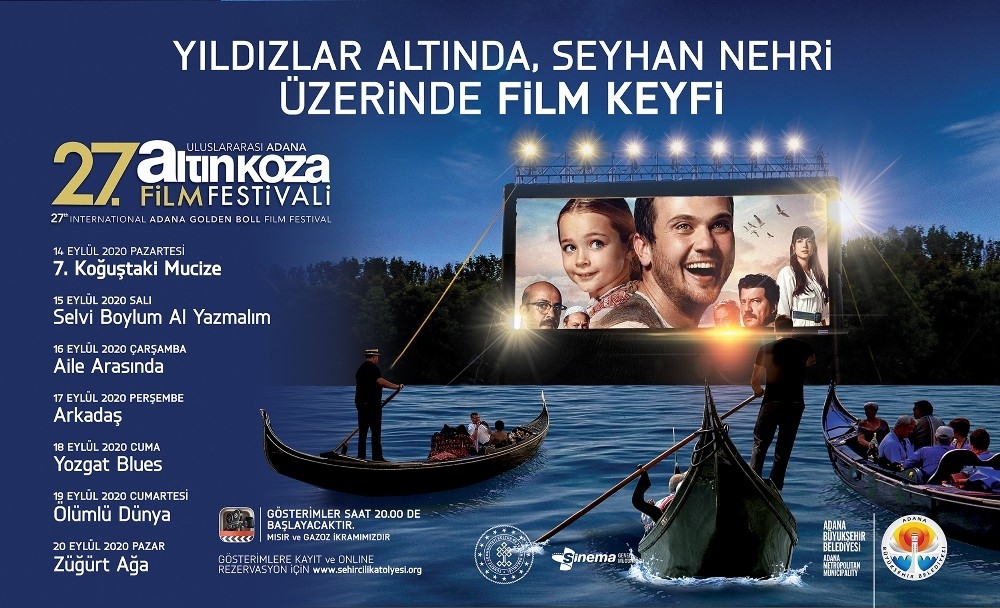 Gondolda sinema keyfi