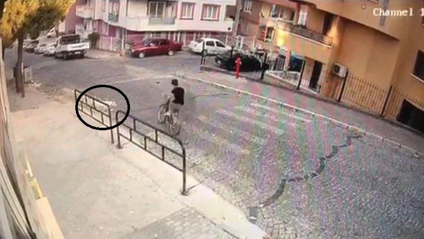 İşte o an! Halilcan'ın feci kaza anı kamerada