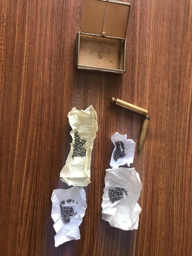 Jandarma kalem şeklinde suikast silahı ele geçirdi