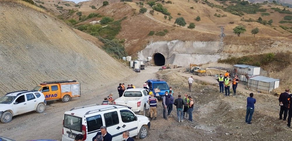Kop tünelinde patlama: 11 yaralı