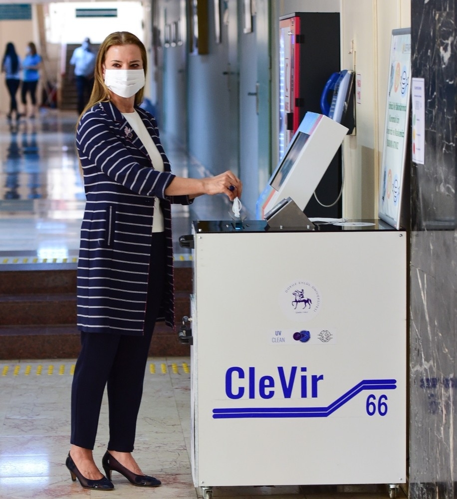 Korona bulaşma riskini azaltan cihaz