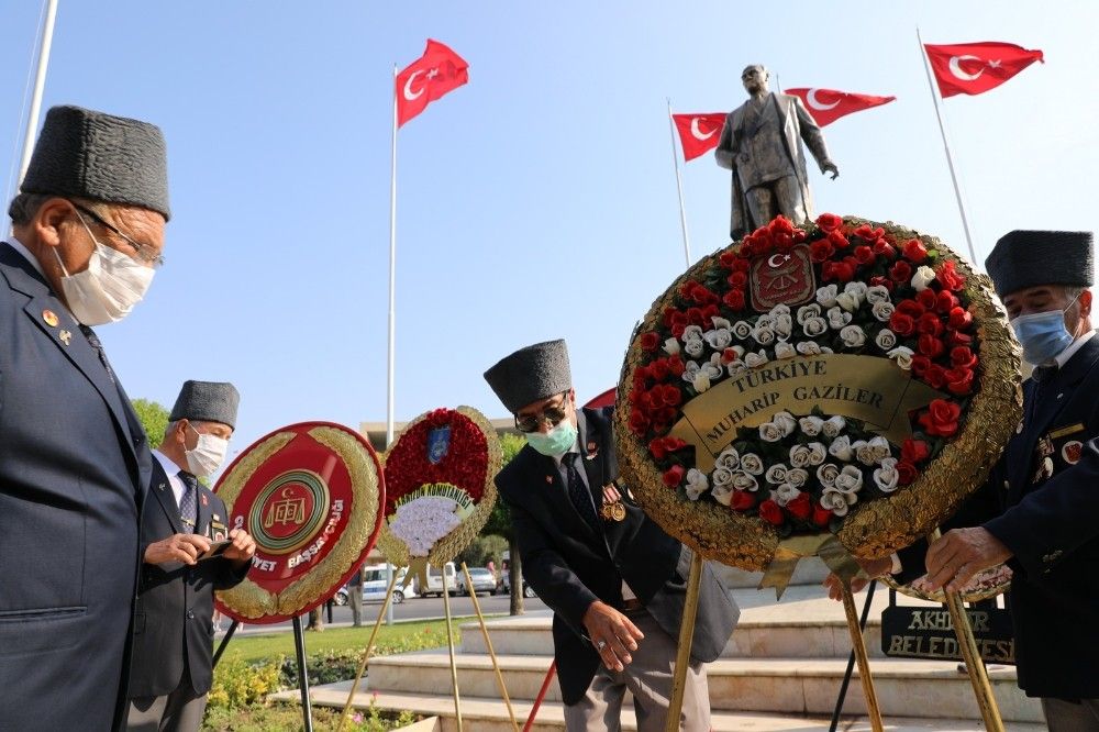 Manisa ilçelerinde Gaziler Günü kutlandı