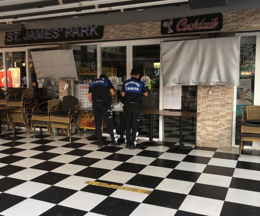 Marmaris'te üç işletmeye 24 saat faaliyet durdurma kararı
