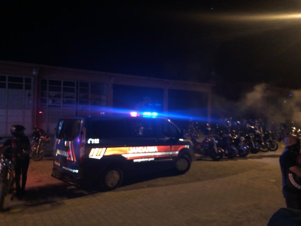 Motosikletçilerin etkinliğinde ceza yağdı!