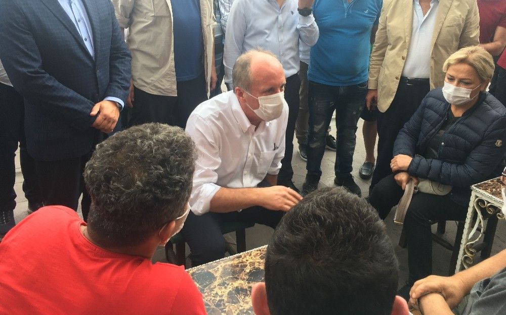 Muharrem İnce 'Memleket Hareketi için Giresun'da...