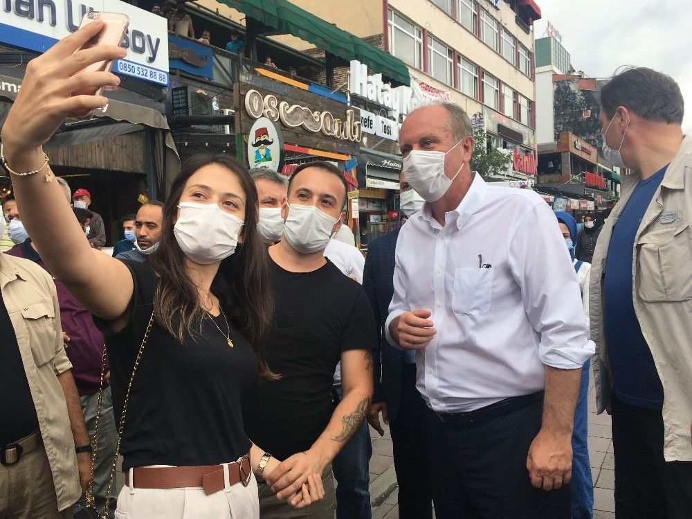 Muharrem İnce 'Memleket Hareketi için Giresun'da...