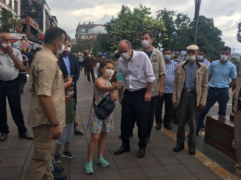 Muharrem İnce 'Memleket Hareketi için Giresun'da...