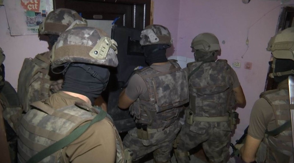 Şafak vakti film gibi uyuşturucu operasyonu