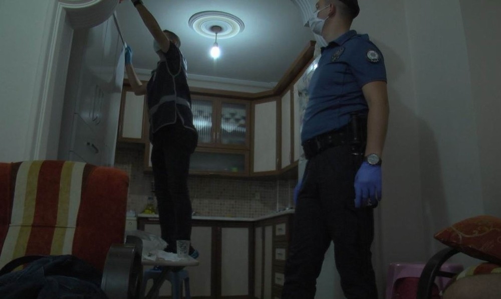 Şafak vakti film gibi uyuşturucu operasyonu