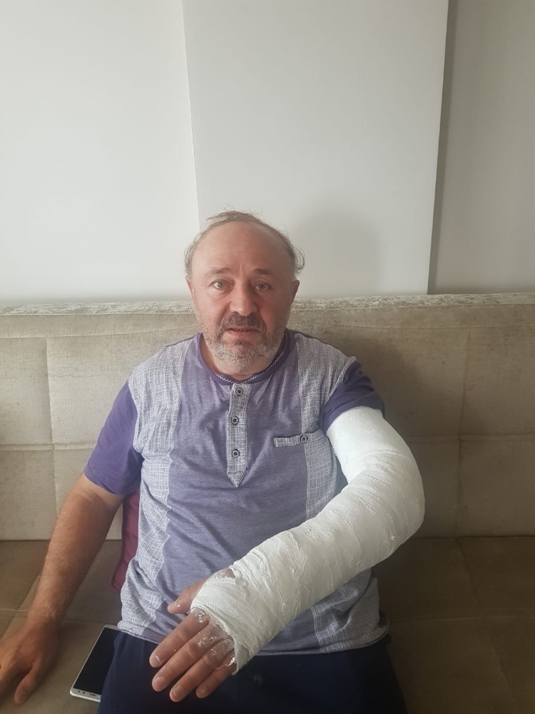 Sokak ortasında nacaklı dehşet