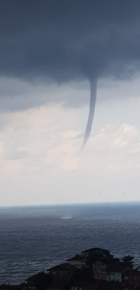 Zonguldak'ta hortum paniği