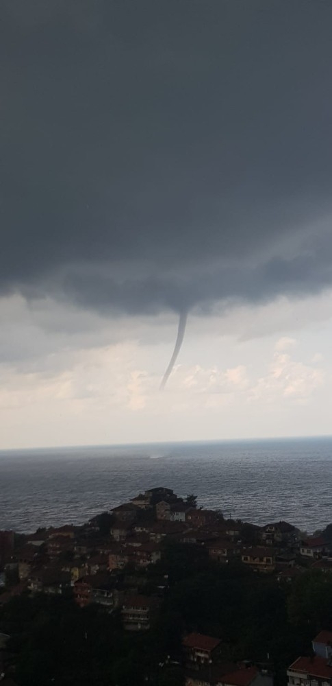 Zonguldak'ta hortum paniği