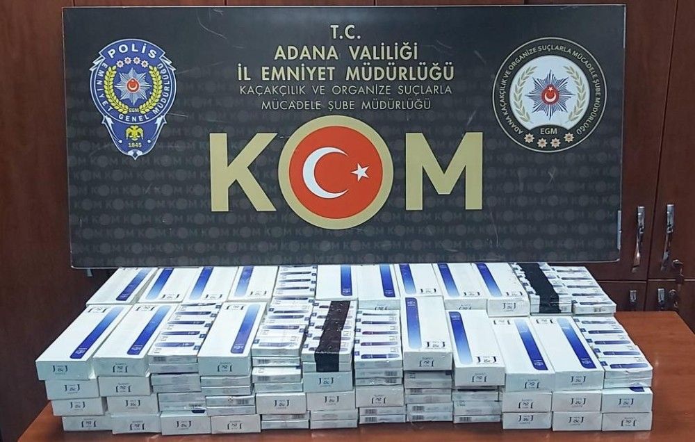 1 milyon kaçak makaron ele geçirildi