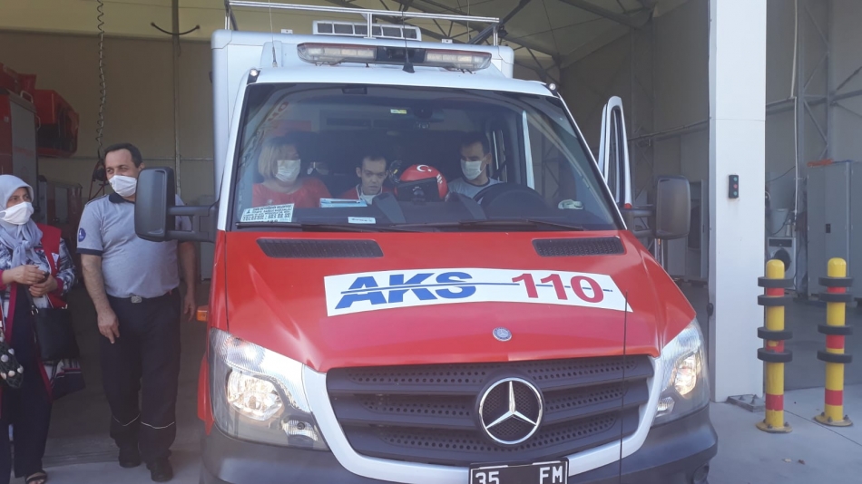 İtfaiyecilere şenlendirme sürprizi