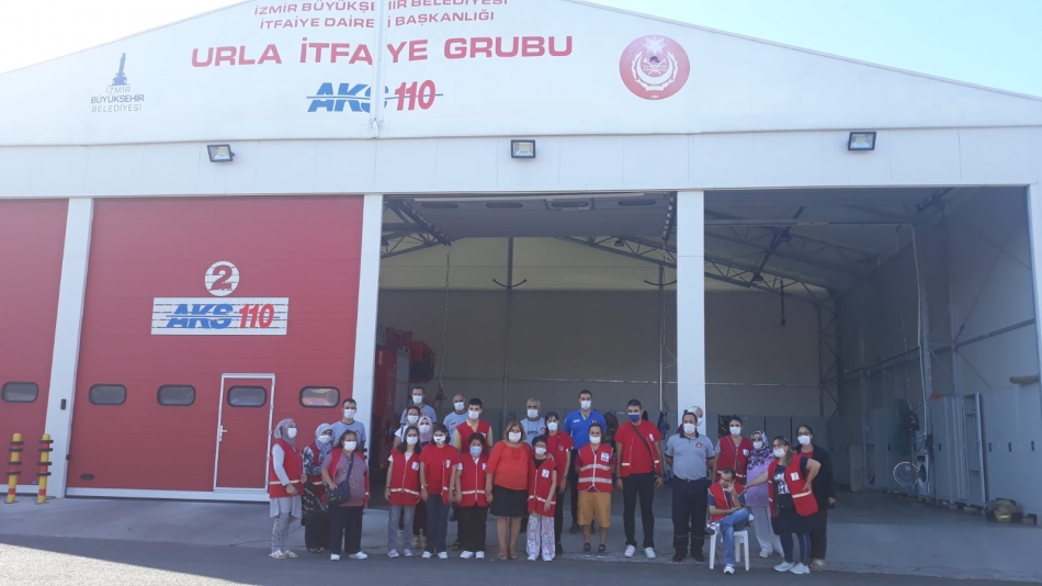 İtfaiyecilere şenlendirme sürprizi