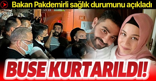 Buse, 9.5 saat sonra enkaz altından kurtarıldı