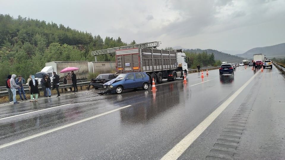 Aydın-İzmir otobanında can pazarı