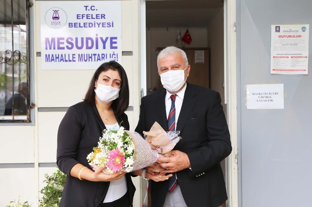Başkan Atay'dan Muhtarlar Günü'nde anlamlı ziyaret