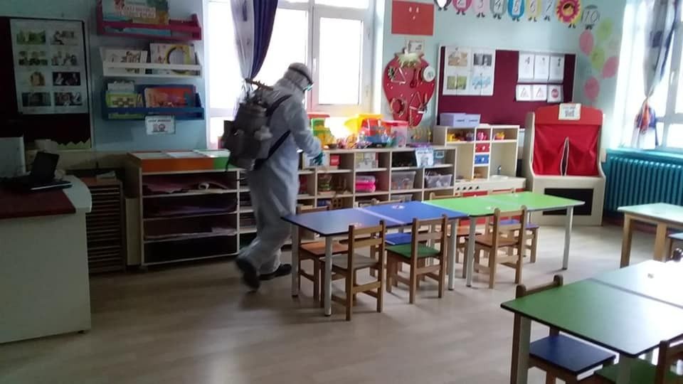 Çeşme'de de yüz yüze eğitim başladı