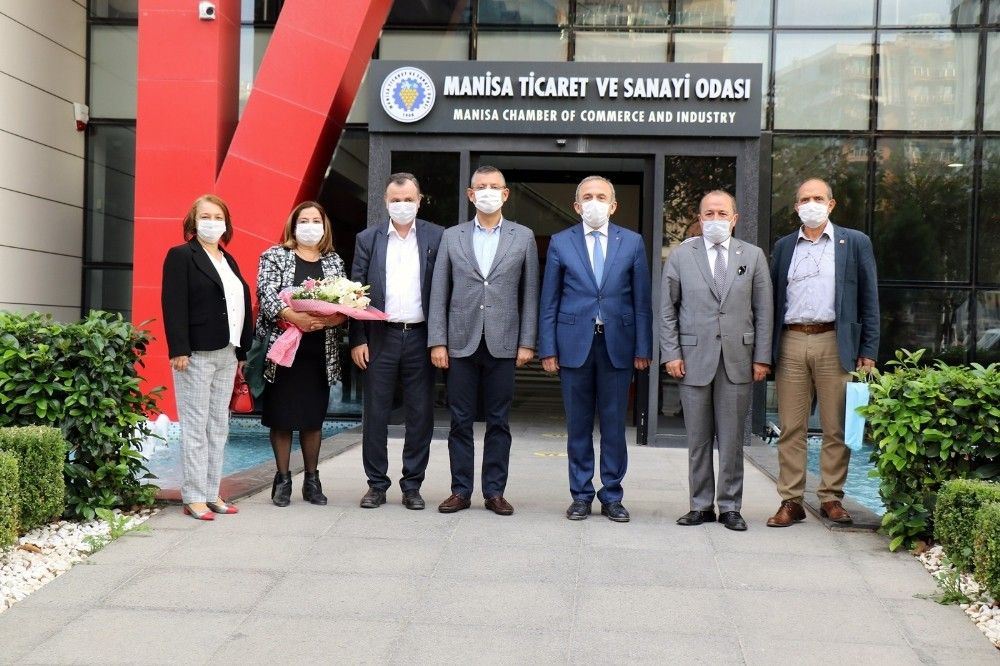 CHP Grup Başkanvekili Özel Manisa TSO'yu ziyaret etti