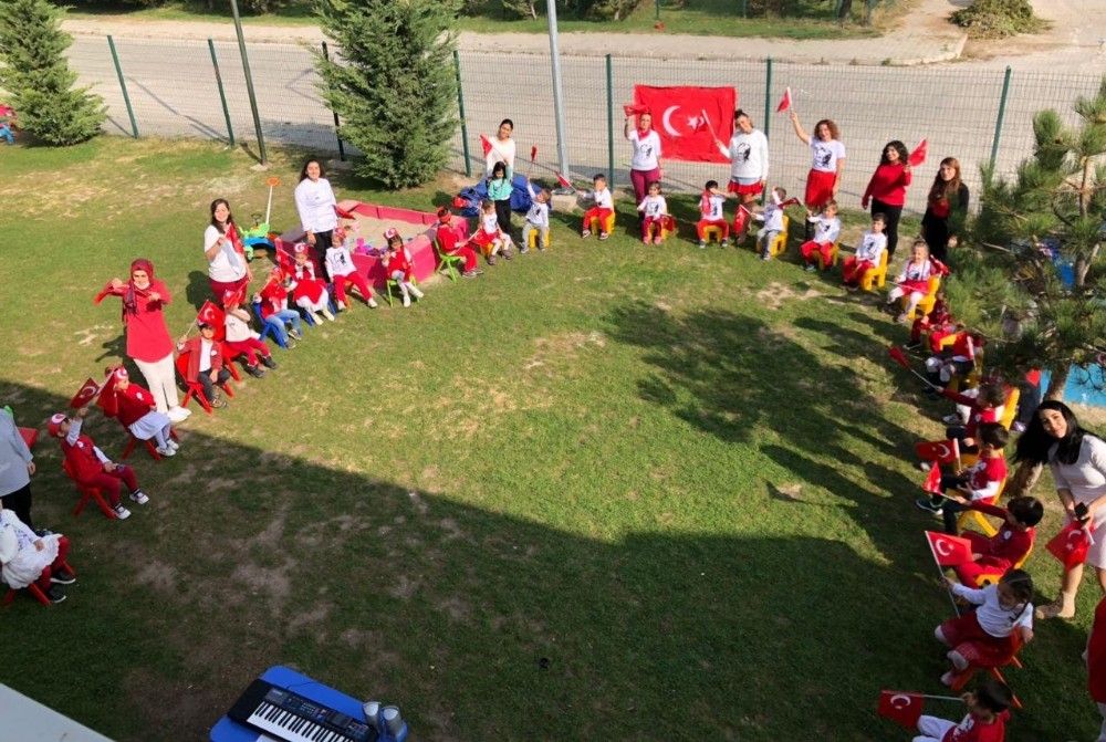 Çocukların Cumhuriyet coşkusu