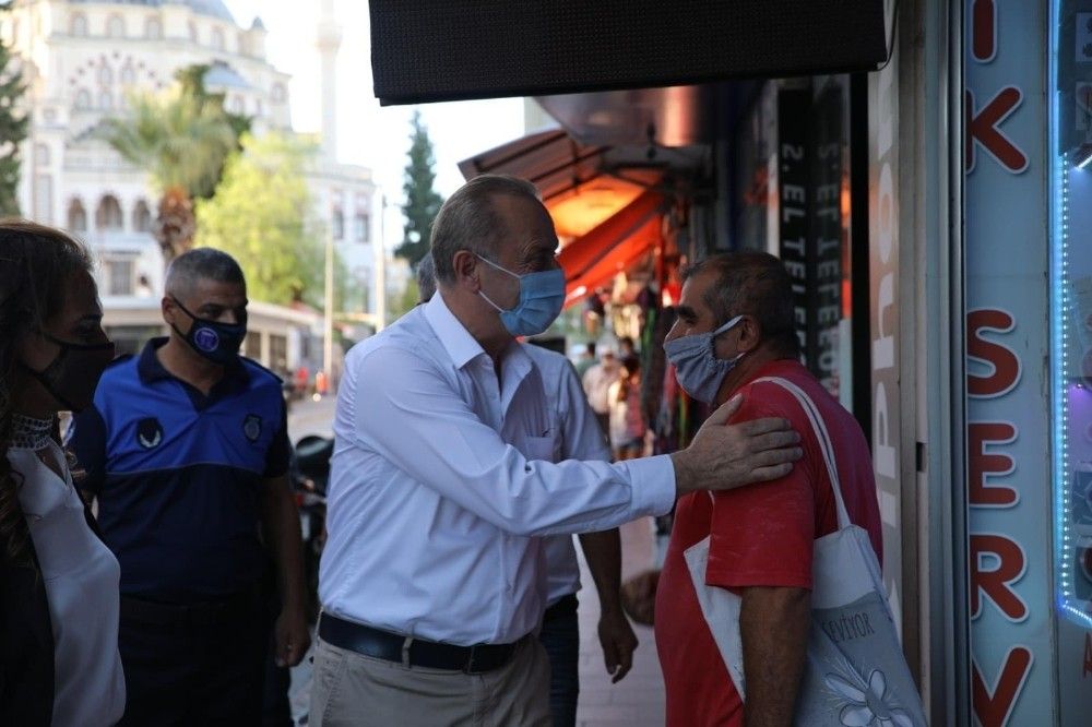 Didim Belediye başkanı Atabay'dan esnaf ziyareti