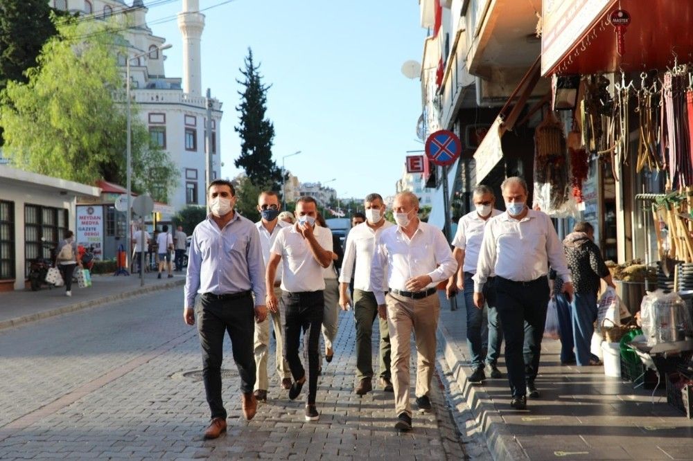 Didim Belediye başkanı Atabay'dan esnaf ziyareti