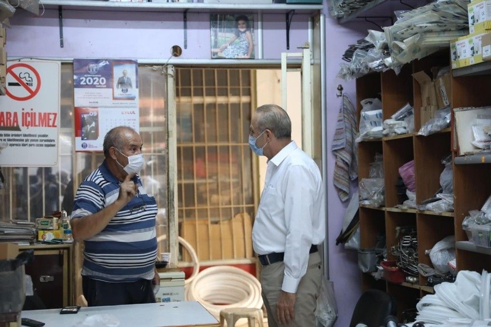 Didim Belediye başkanı Atabay'dan esnaf ziyareti