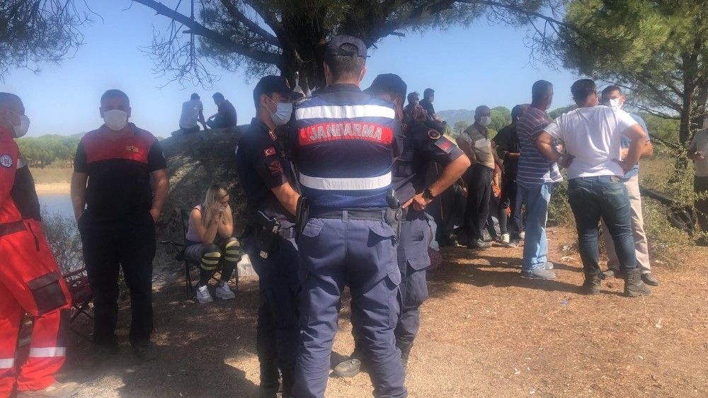 Gölde kaybolan Çineli genci arama çalışmaları devam ediyor