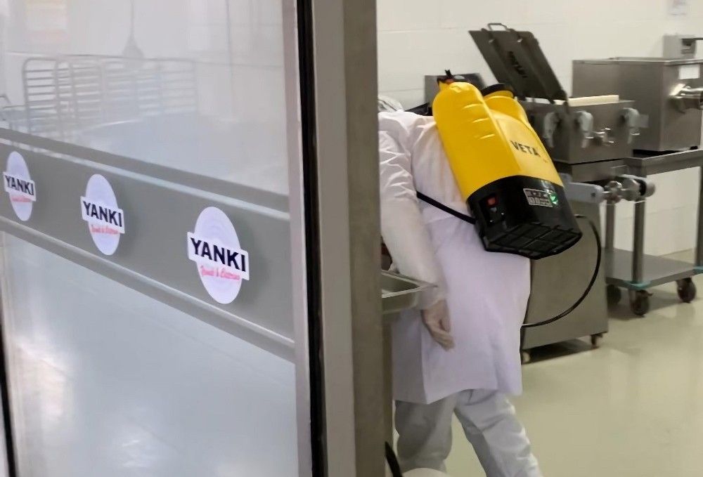 Hazır yemek firmalarında korona tedbirleri arttırıldı