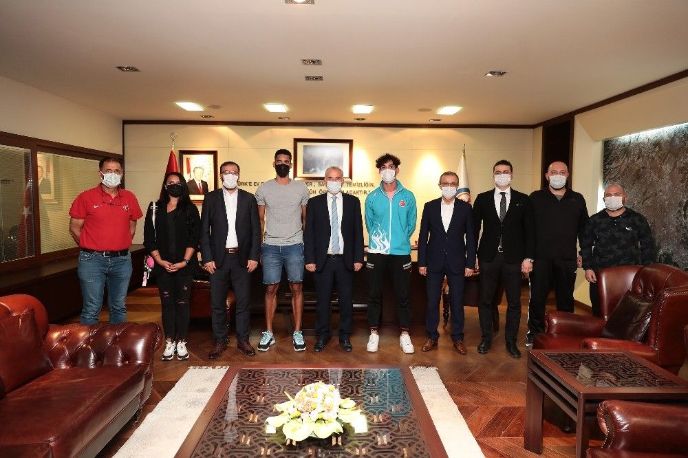 Milli atletler, 2021 Tokyo Olimpiyatları'na Denizli'de hazırlanıyor