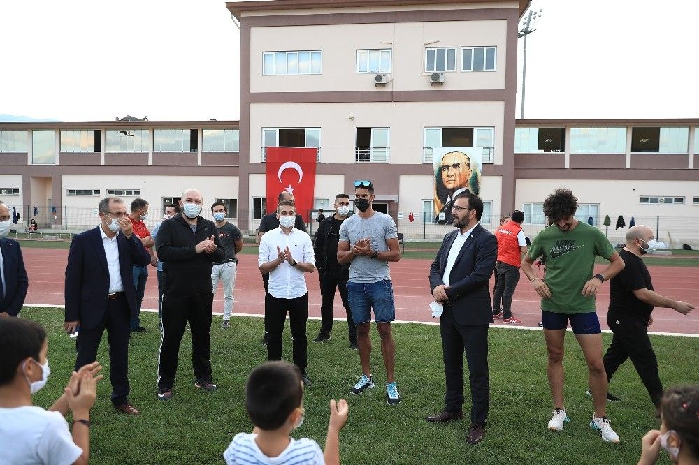 Milli atletler, 2021 Tokyo Olimpiyatları'na Denizli'de hazırlanıyor