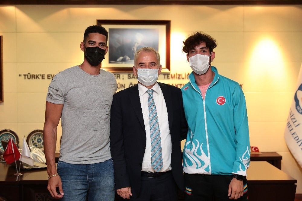 Milli atletler, 2021 Tokyo Olimpiyatları'na Denizli'de hazırlanıyor