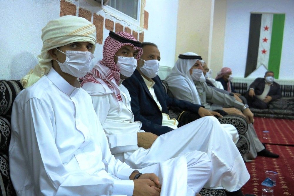 Suriyeli aşiretlerden terör örgütü YPGPKK ve Ermenistan'a tepki
