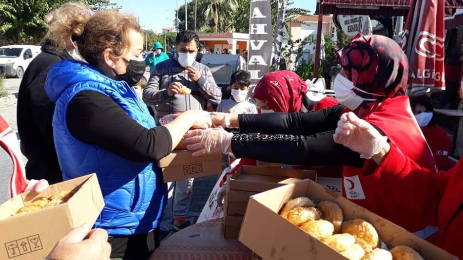 İzmir dayanışması! 