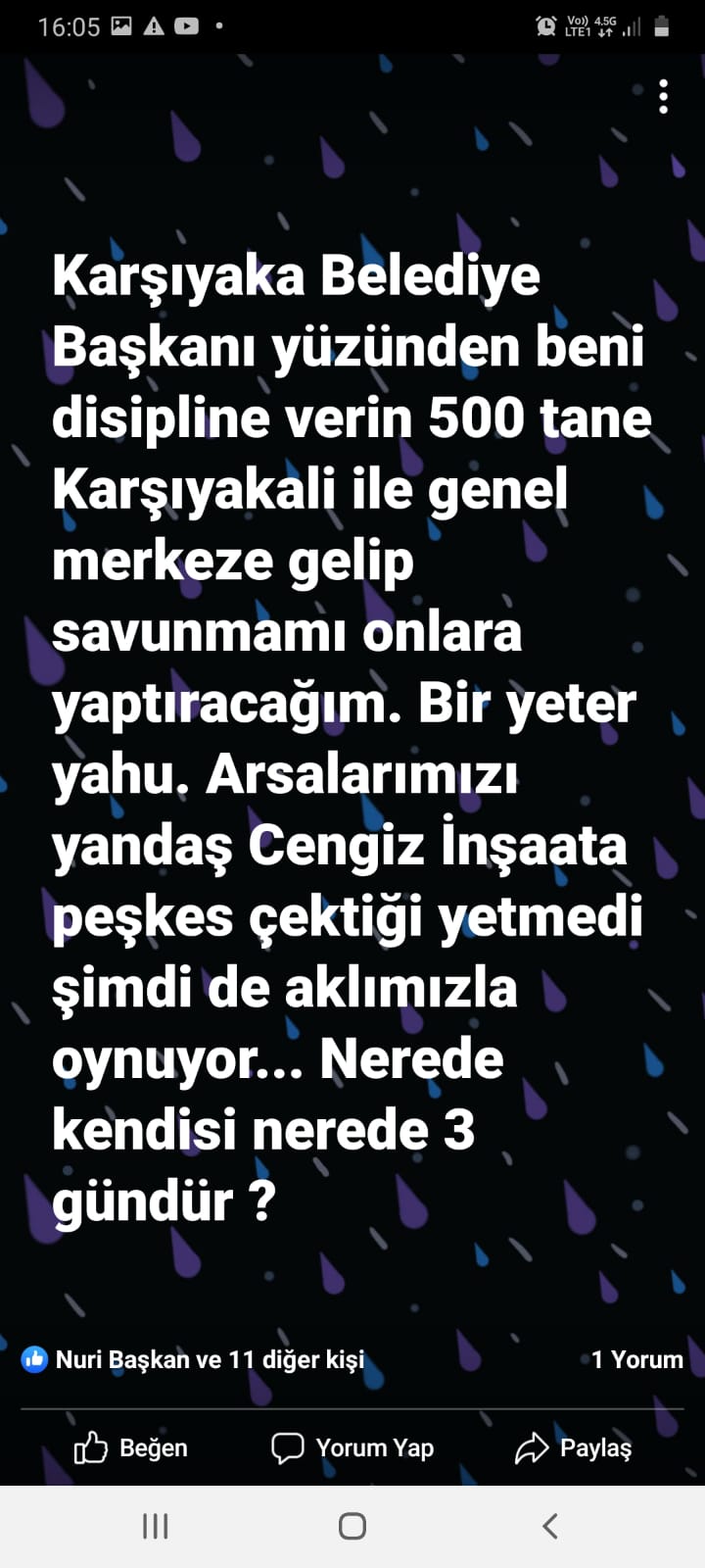 Başkan Tugay, partililerini çıldırttı