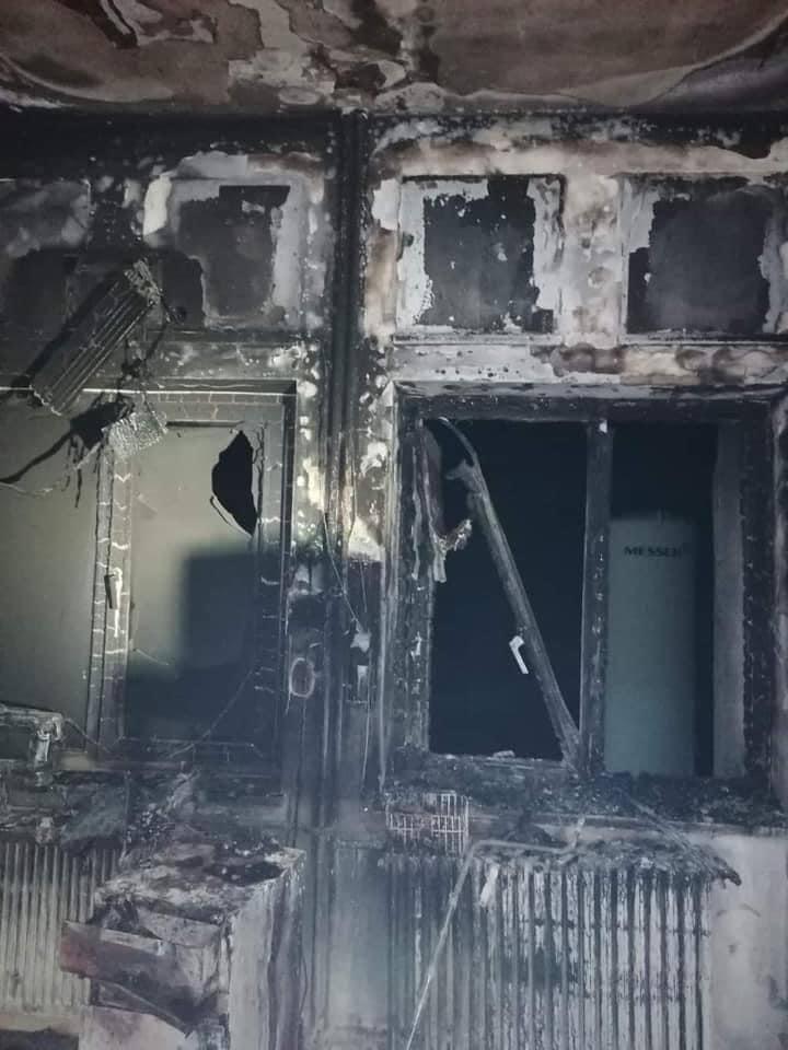 Covid-19 hastanesinde yangın: 10 ölü, 7 yaralı