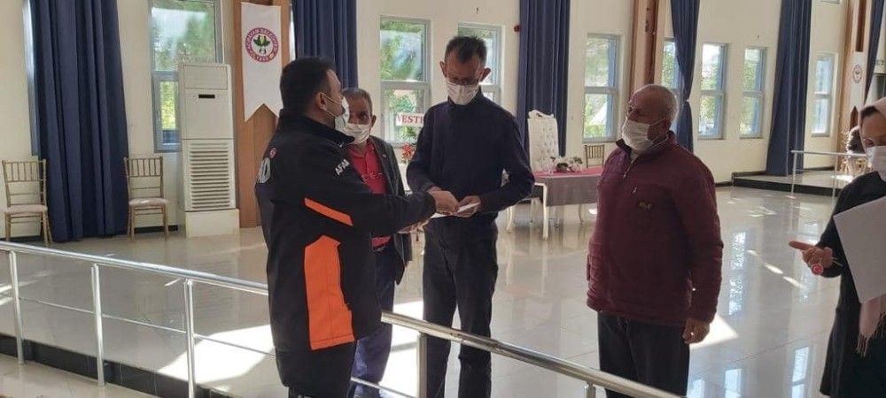 Acıpayam'da deprem evleri sevinci