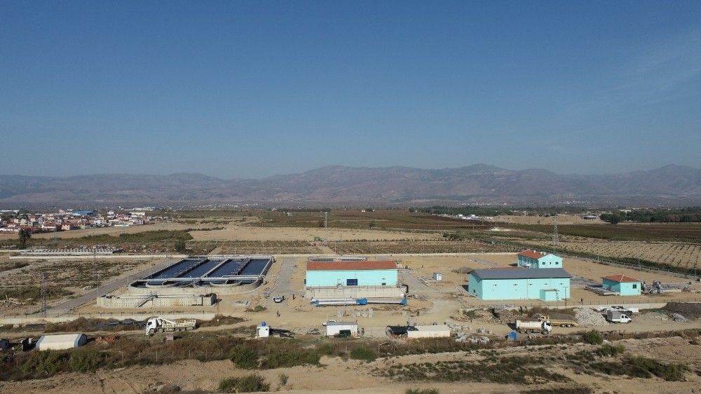 Alaşehir'in yeni atıksu arıtma tesisi faaliyete geçti