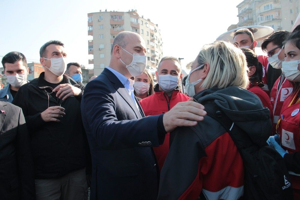 Bakan Soylu'dan Ayda'ya ziyaret