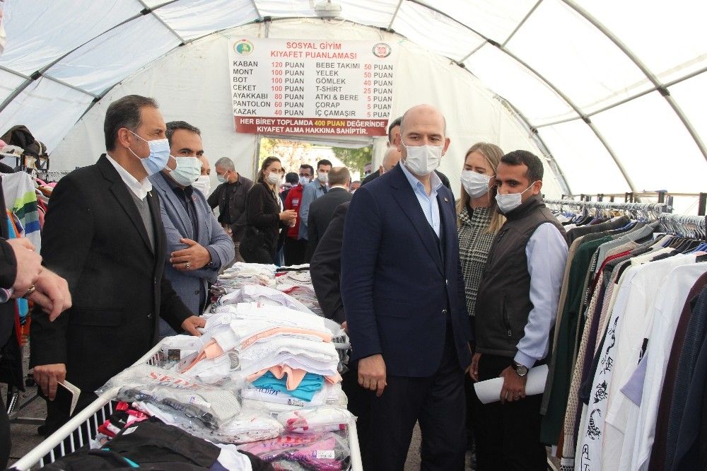 Bakan Soylu'dan Ayda'ya ziyaret