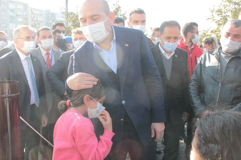 Bakan Soylu'dan Ayda'ya ziyaret