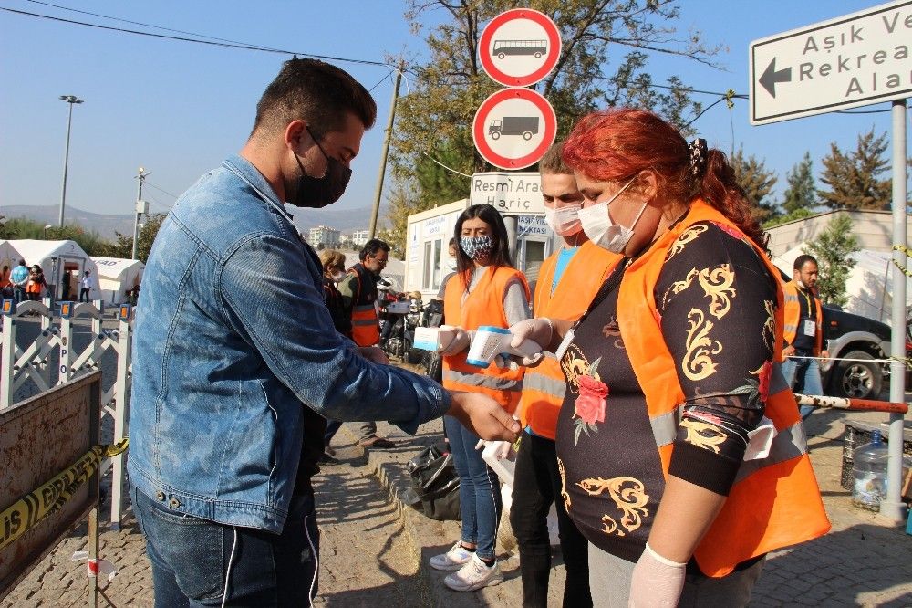 Çadır kentte 65 yaş ve üzeri kısıtlaması