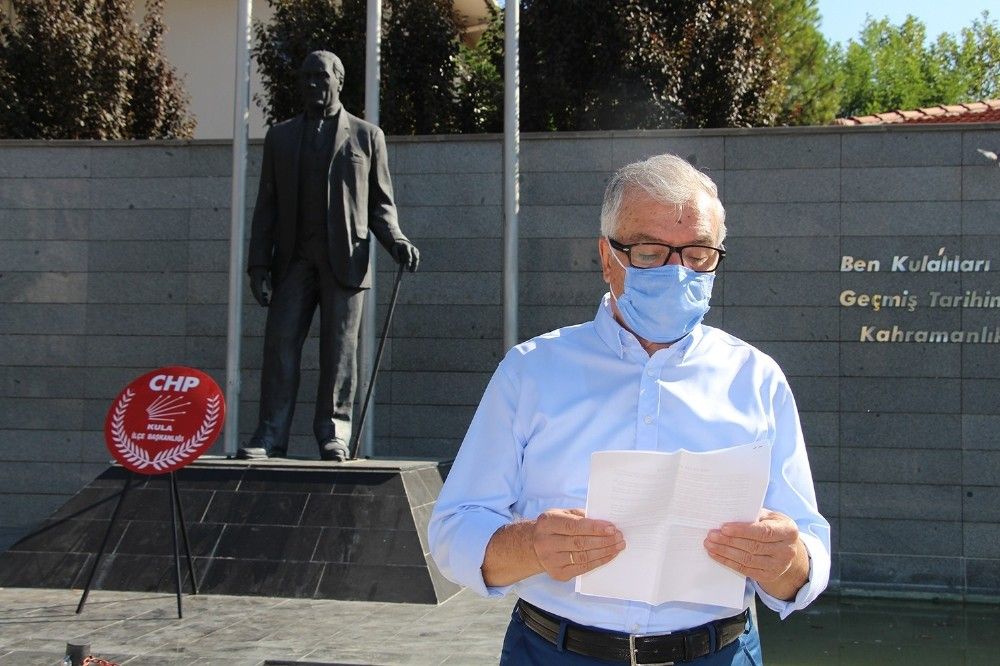 CHP Kula İlçe Başkanı Kasırga yoğun bakıma kaldırıldı