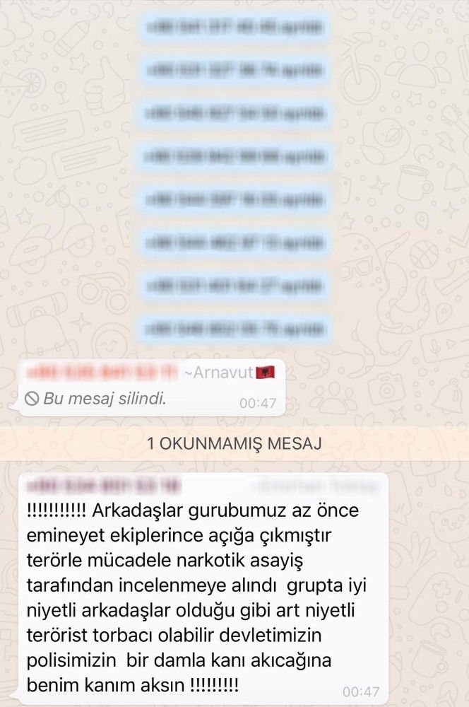 İlk kez oluyor! WhatsApp grubuna soruşturma