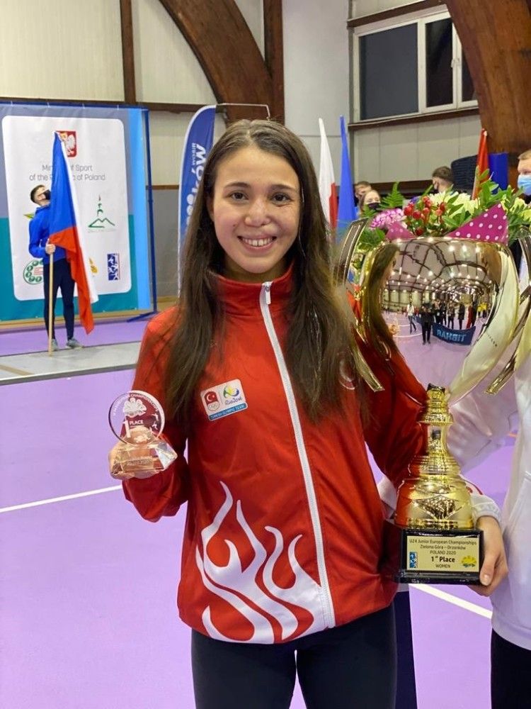 İlke, Avrupa şampiyonu oldu