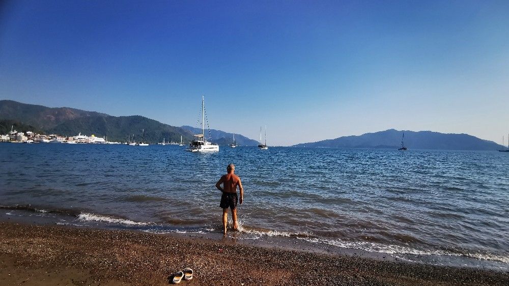 Kasım ayında deniz keyfi
