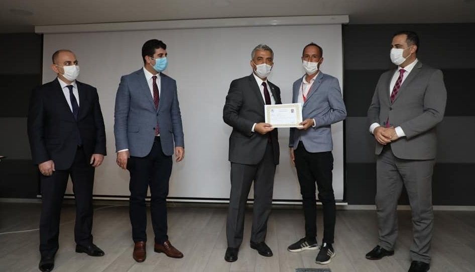 Korona virüsle mücadelenin gizli kahramanları başarı belgesi