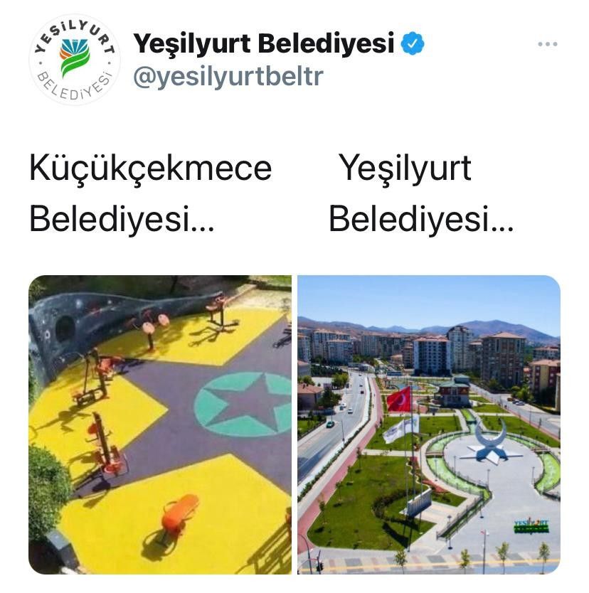 Küçükçekmece'ye "Hilal Park"lı gönderme